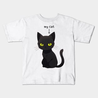 My Cat Russian Blue Kids T-Shirt